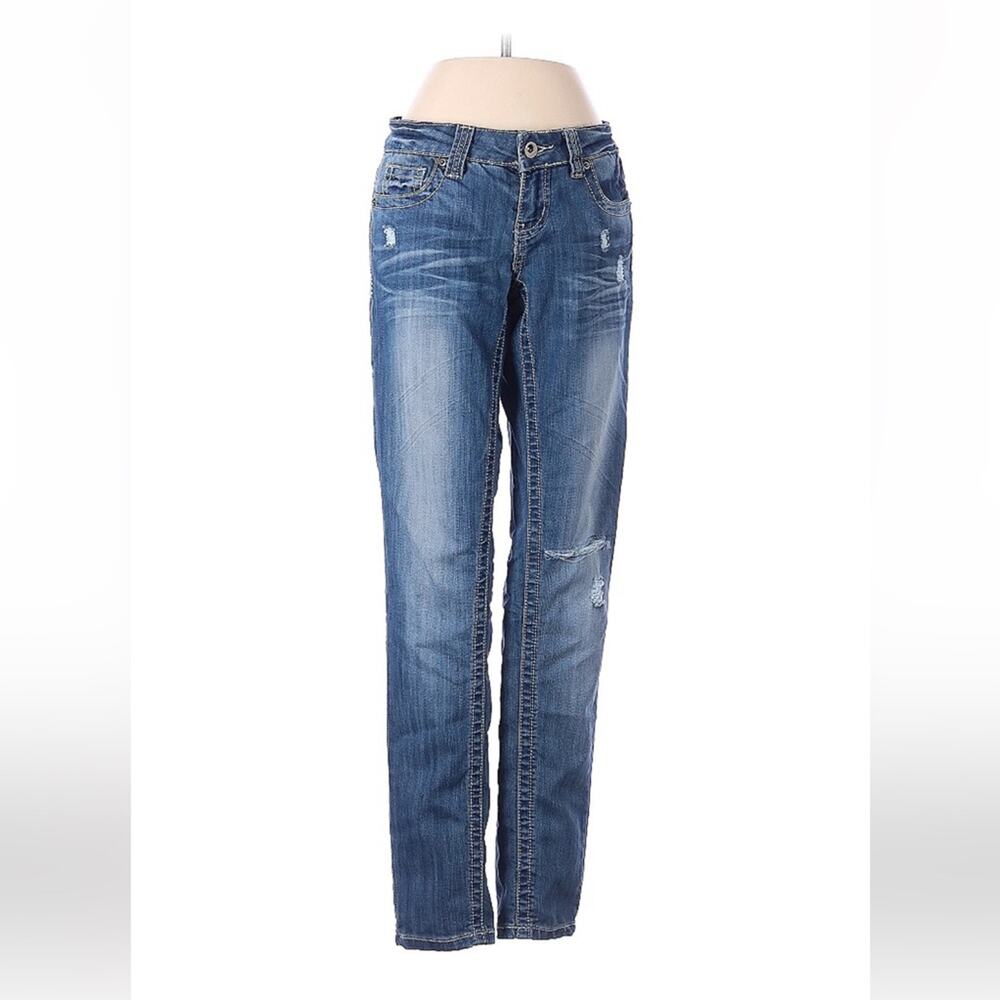 1st Kiss Zalman Shneor distressed skinny‎ jeans, size 3